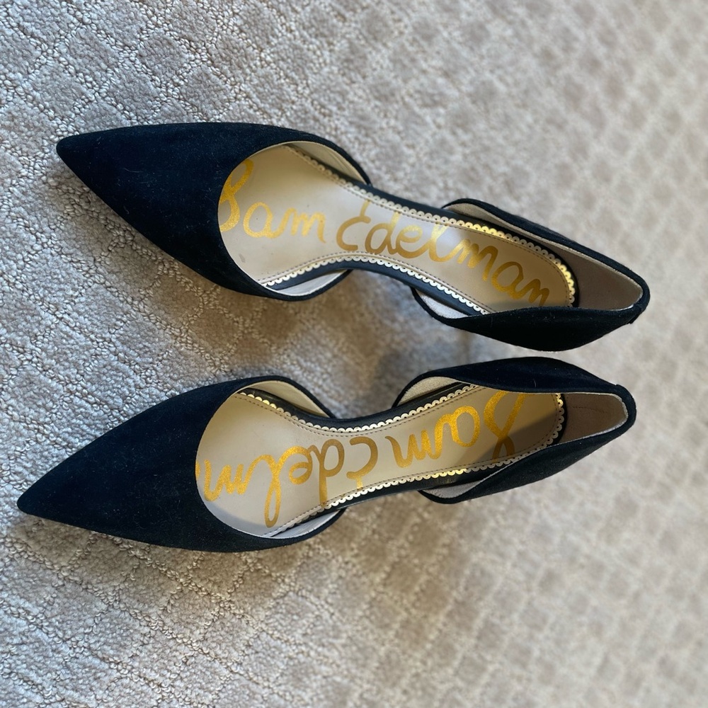 Sam Edelman black suede stiletto - Picture 9 of 9